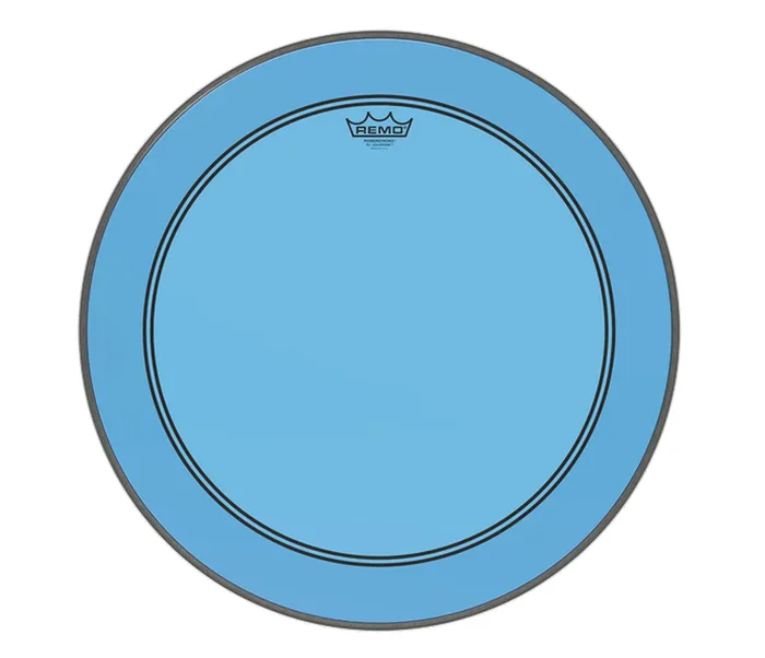 Remo 20 ” Powerstroke 3 Blue Colortone Batter Drum Head
