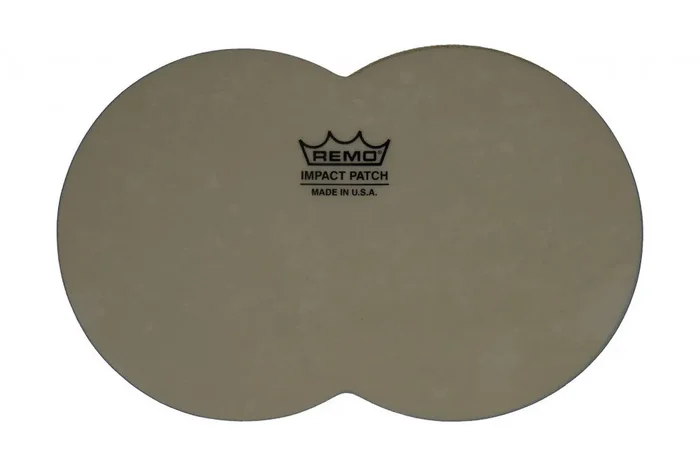 REMO 4” Double Impact Slam patch for Bass Drum 4″ high