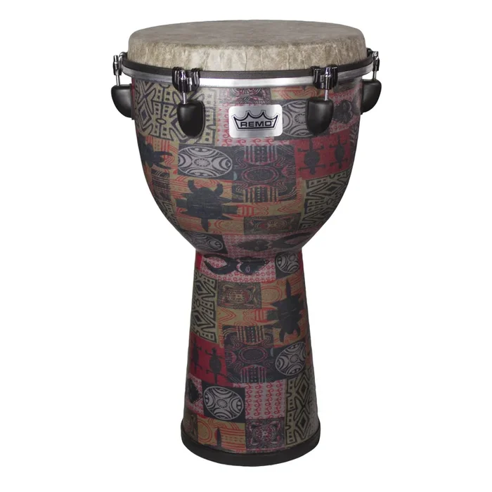 Remo Apex Djembe Drum – Red Kinte 12″