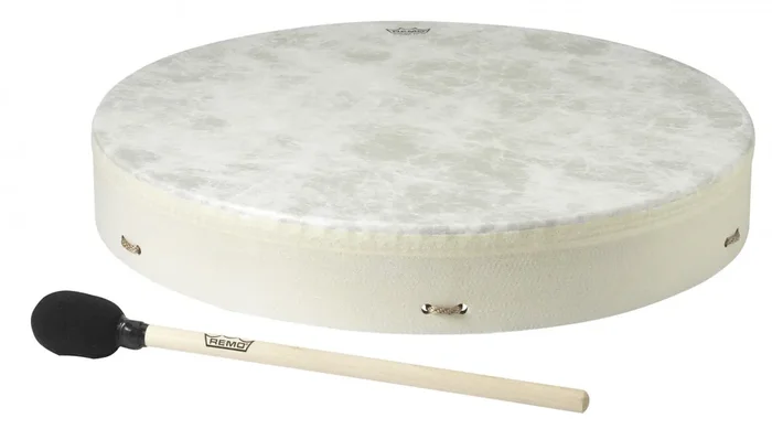 Remo Buffalo Drum White