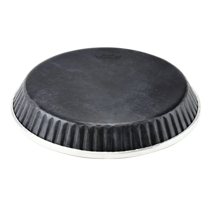 Remo Symmetry Skyndeep Conga Drumhead – Black Calfskin Graphic 12.25″