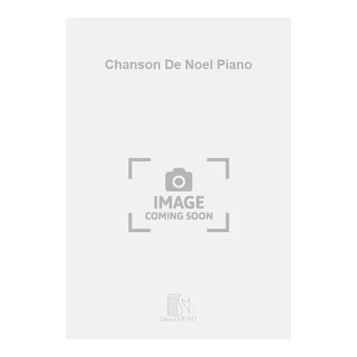 Rhené-Baton, E. – Chanson De Noel Piano