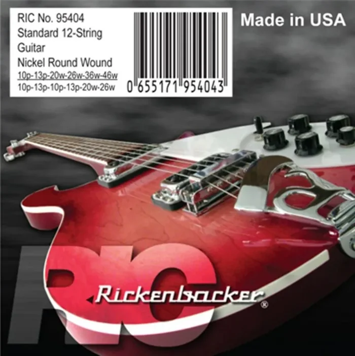 Rickenbacker Nickel Round Wound for 12 String Guitars 10/46