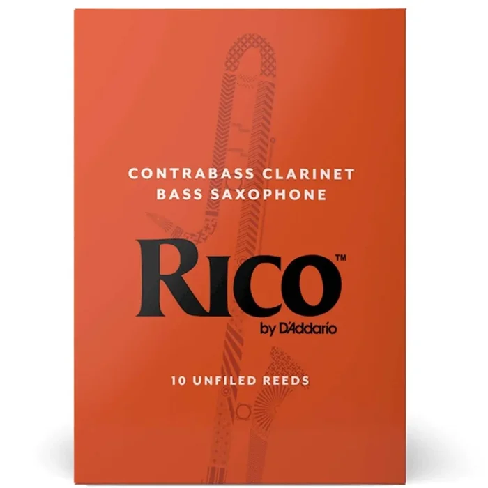 RICO RFA1030 #3 Contra Alto/Bass Clarinet Reeds, Box of 10