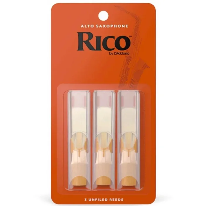 RICO RJA0320 #2 Alto Sax Reeds, 3 Pack