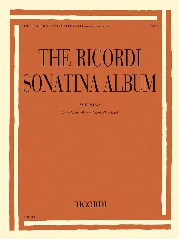 Ricordi Sonatina Album For Lower Int To Intermed (Softcover Book)