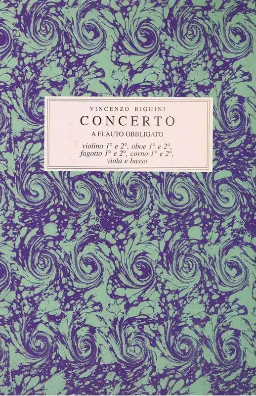 Righini Concerto for Flute and Orchestra