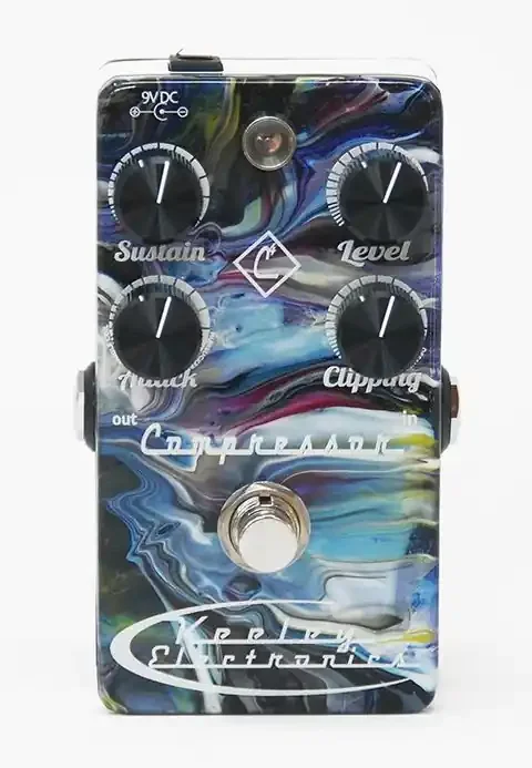 Robert Keeley Arlon Prince painted 4 Knob Compressor