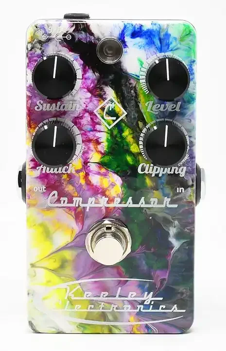 Robert Keeley Arlon Prince painted 4 Knob Compressor