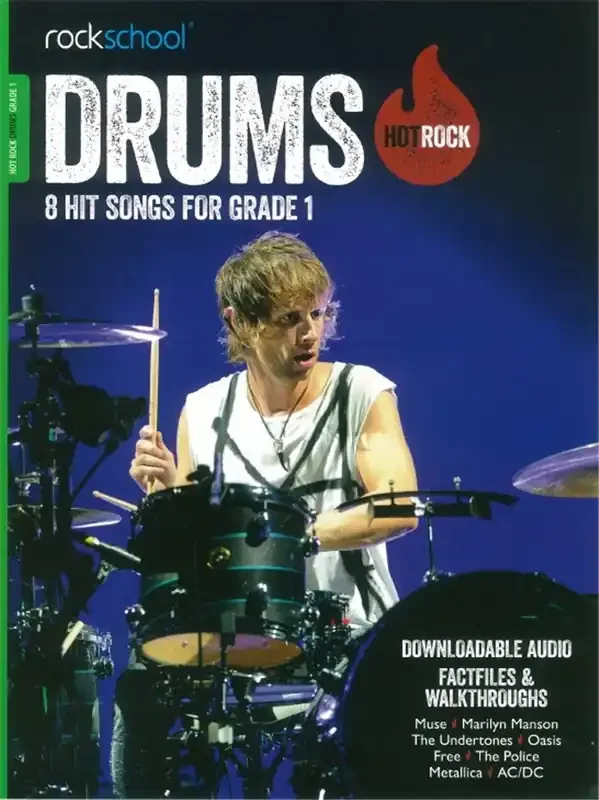 Rockschool ‘Hot Rock‘ Drum Exam Books