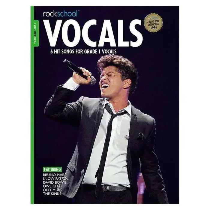 Rockschool Vocals Exam Books – Male