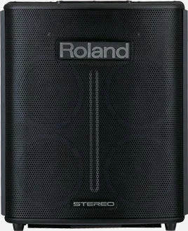ROLAND BA-330 Stereo Portable Amplifier – High-Performance 4-Speaker PA System with Battery Power Option