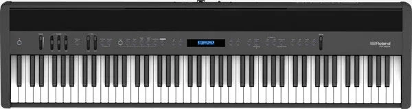 ROLAND FP-60X Digital Piano with Stand/Pedal – Compact White Design, Pro Performance, Ideal for Experienced Players