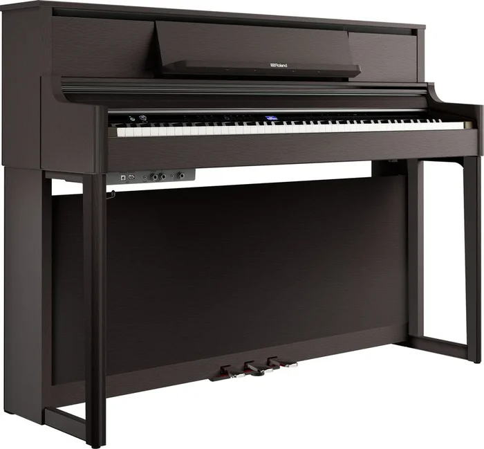 Roland LX-5-DR Digital Upright Piano Dark Rosewood