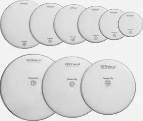ROLAND MH2-10 PowerPly 10″ Dual-Ply Mesh Head for V-Drums – Enhanced Playability & Durability