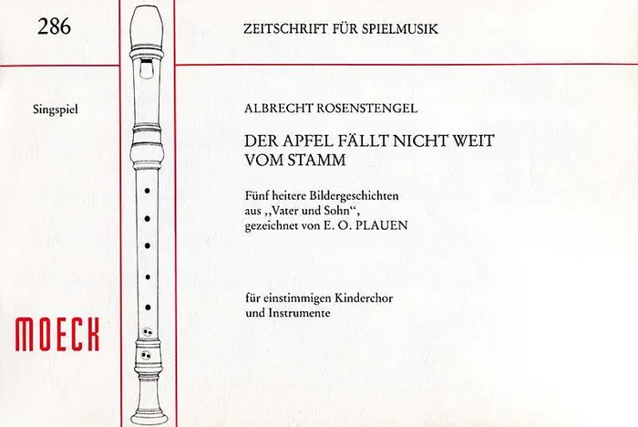 Rosenstengel Der Apfel faellt nicht weit vom Stamm