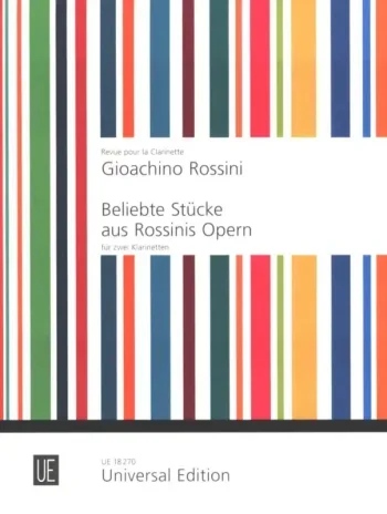Rossini : Favourite Pieces From Rossini Operas: Clarinet Duets