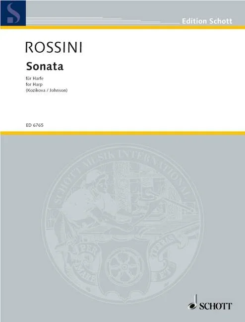 Rossini, Gioacchino Antonio : Rossini, Gioacchino Antonio : Sonata, – harp – Schott Digital