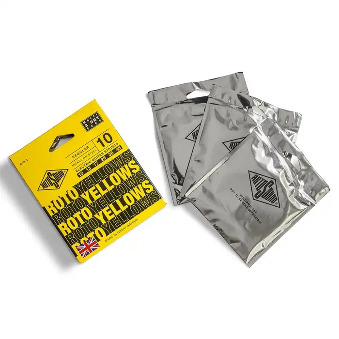 Rotosound – ‘Rotos‘ Nickel Steel electric guitar strings 3-pack