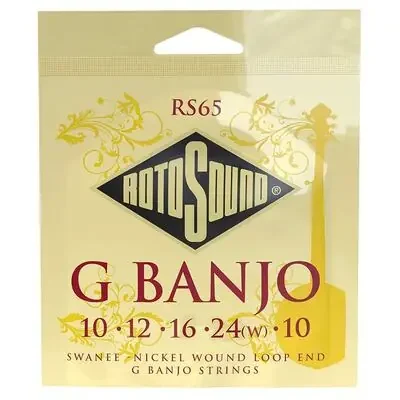 RotoSound G Banjo Nickel Wound Loop End