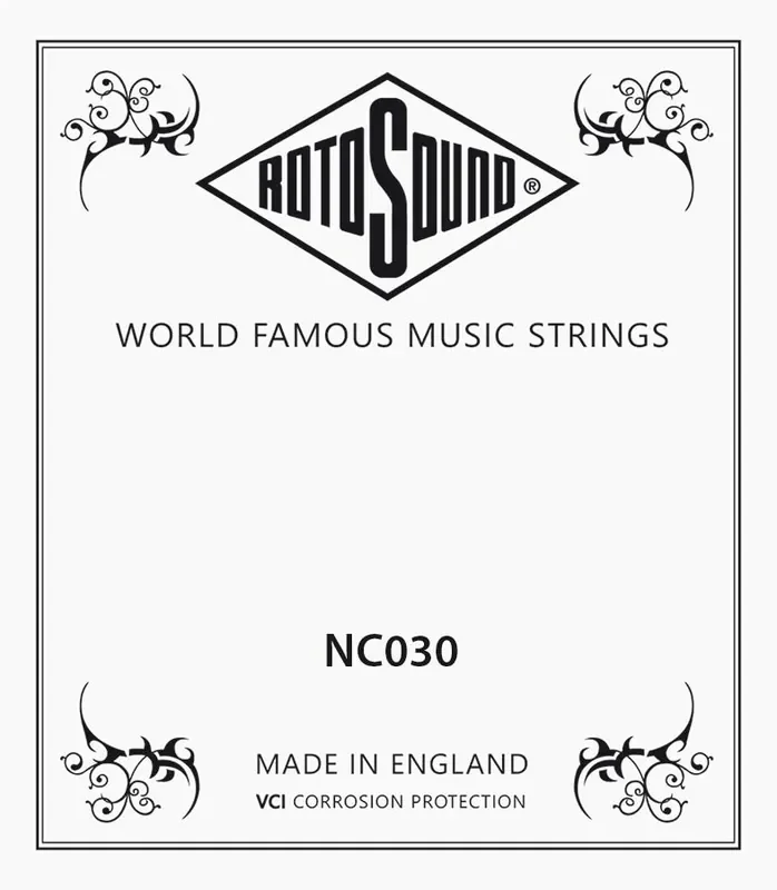 Rotosound Single .030 Nickel Wound Guitar String