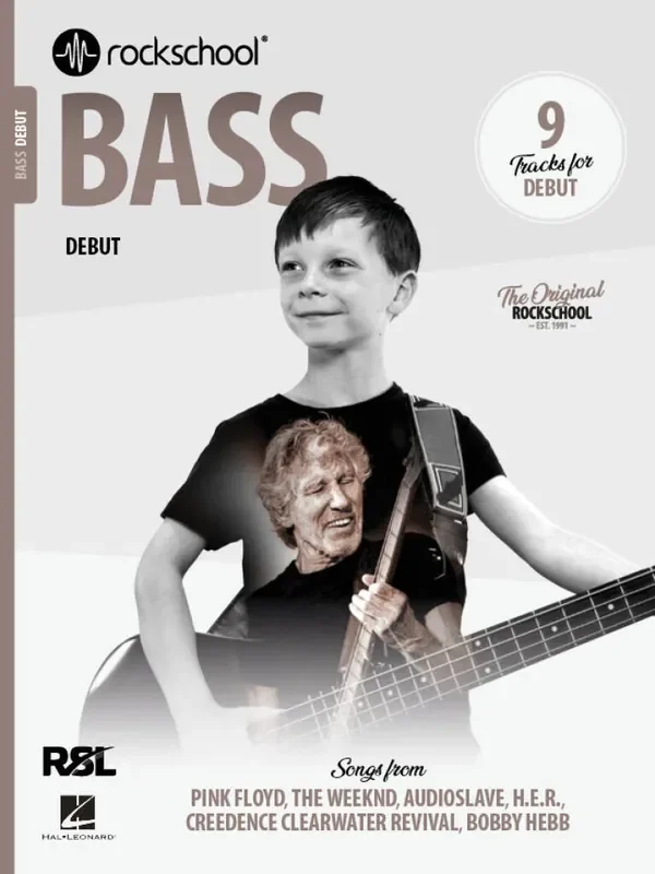 RSL Rockschool Bass From 2024 – Debut Grade