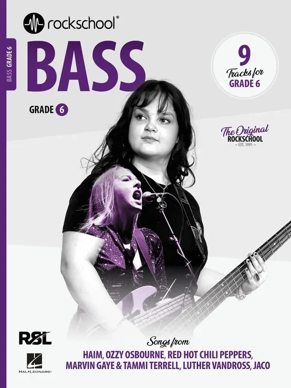 RSL Rockschool Bass From 2024 – Grade 6