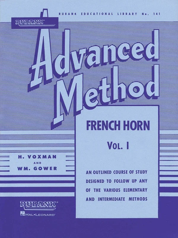 Rubank Advanced Method – French Horn in F or E-flat, Vol. 1