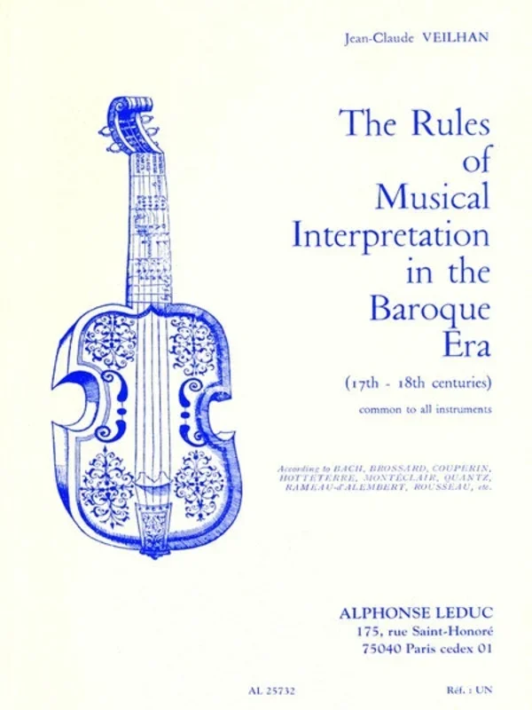 Rules Of Musical Interpretation In The Baroque Era