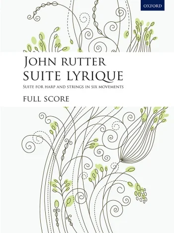 Rutter : Rutter: Suite Lyrique: Harp And Strings: Full Score (OUP DIGITAL)