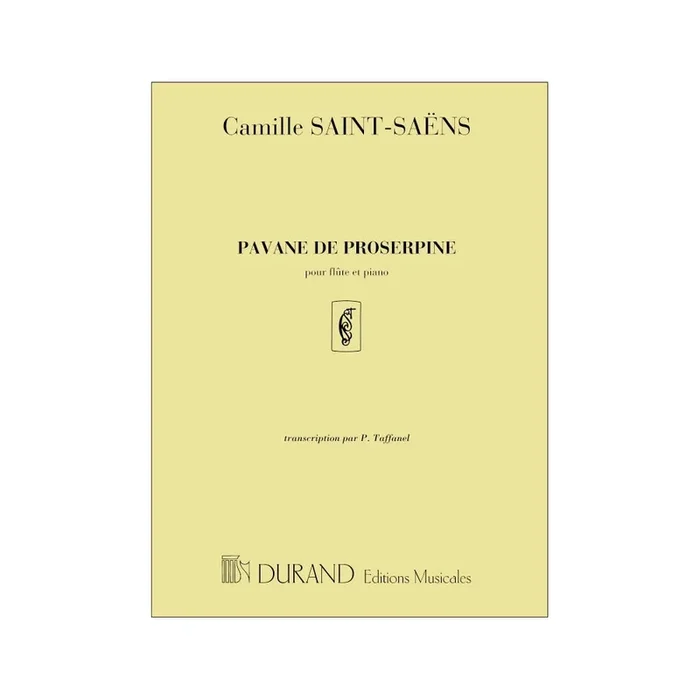 Saint-Saëns, Camille – Pavane Prose Flute-Piano