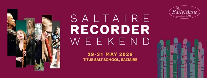 Saltaire Recorder Weekend 2026 Ticket