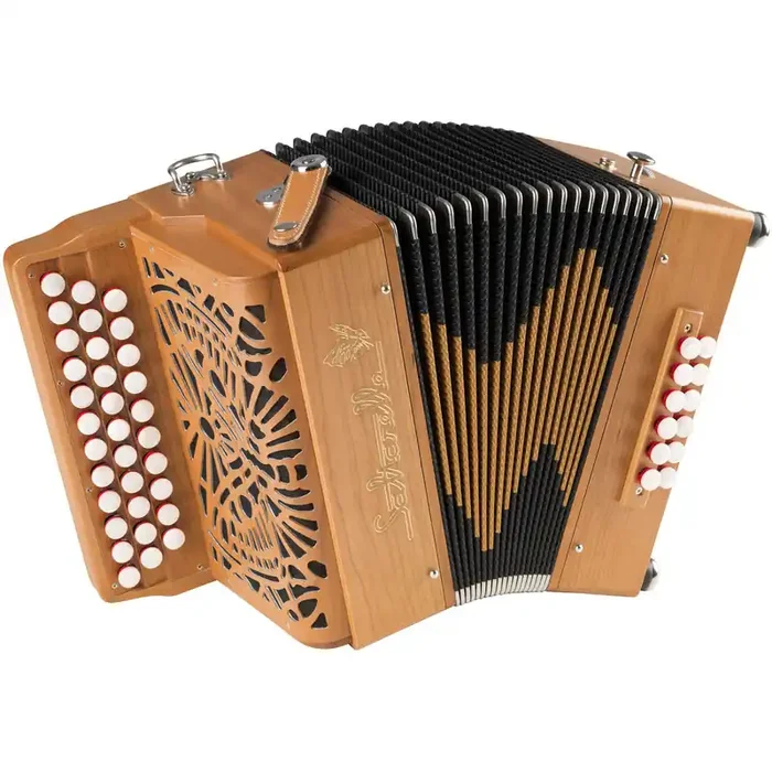 Saltarelle Etincelle 3-row melodeon/diatonic accordion