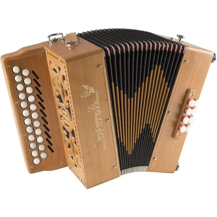 Saltarelle Irish Bouëbe 23 button melodeon/diatonic accordion