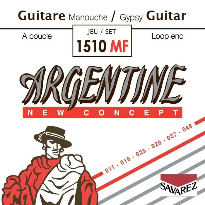 Savarez 1510MF Argentine New Concept 11-46 Loop End Guitar Strings
