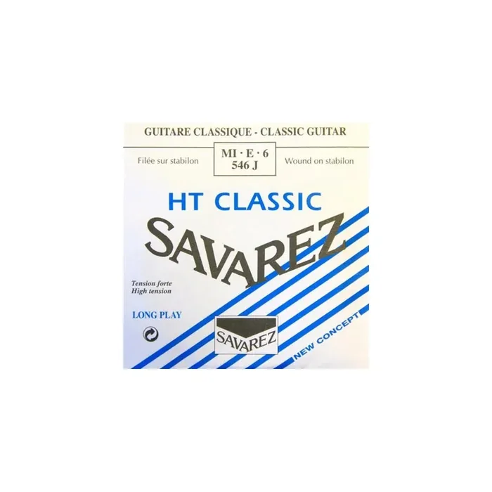 Savarez 546J Alliance HT Silver Wound Classical Guitar E-6th Single String, High Tension