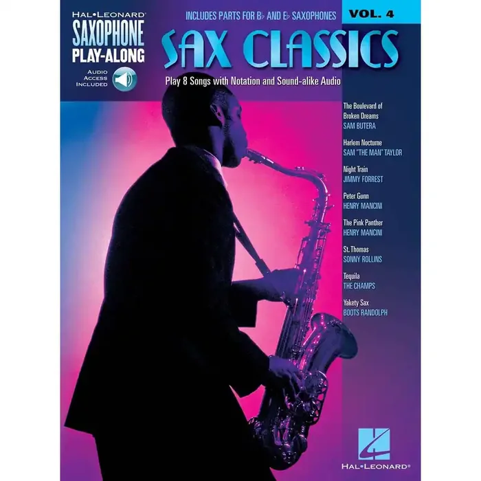 Saxophone Play Along Vol.4 Sax Classics