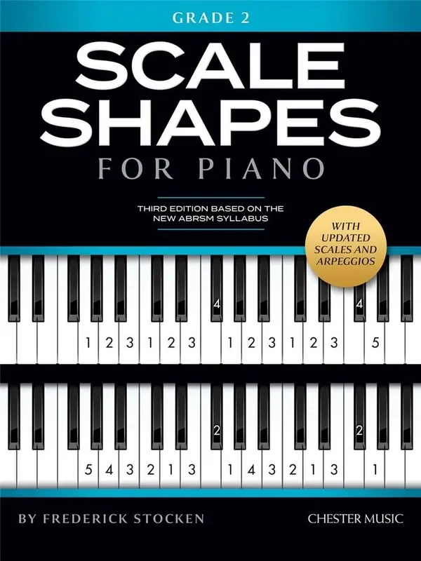 Scales Shapes for Piano – Grade 2