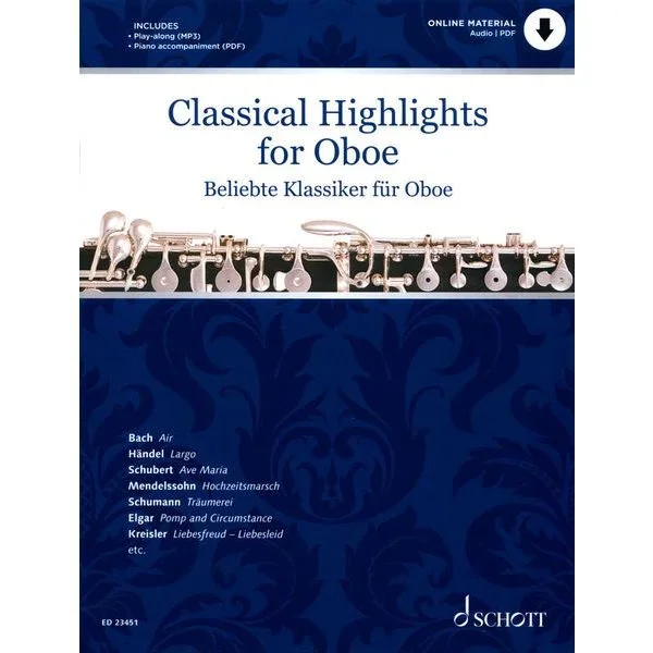 Schott Classical Highlights Oboe