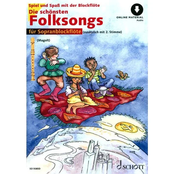 Schott Die schönsten Folksongs Rec