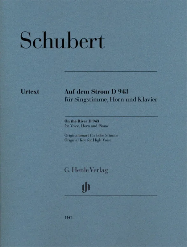 Schubert: On the River D 943 for Voice, Horn & Piano