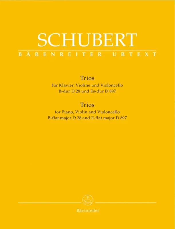 Schubert: Piano Trios in B-flat major/E-flat-major op. post. 148 D28/D897