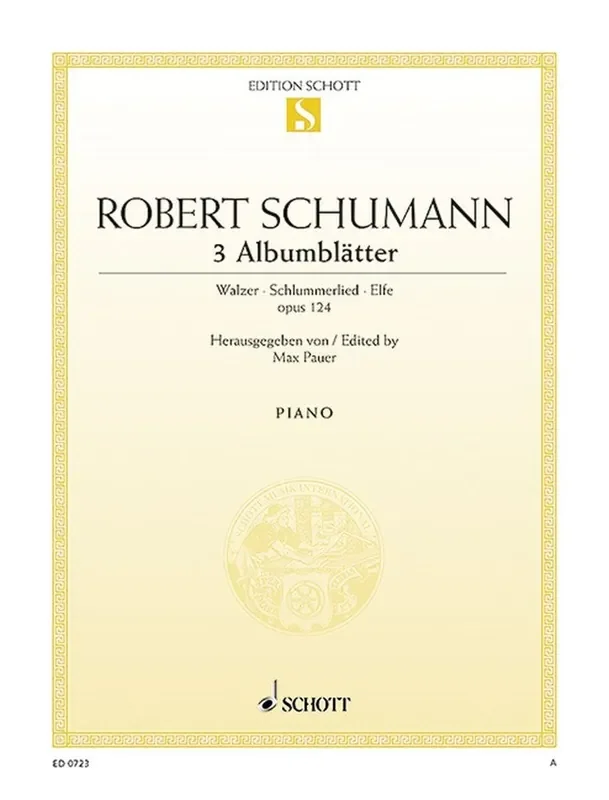 Schumann 3 Albumblatter