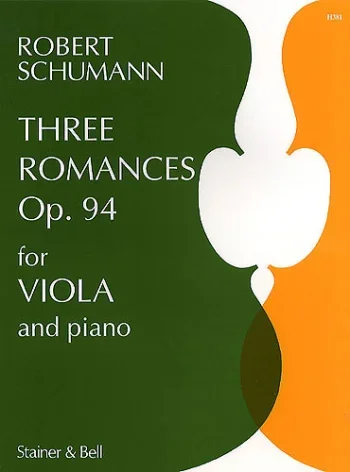 Schumann : 3 Romances Op94: Viola And Piano (S&B)