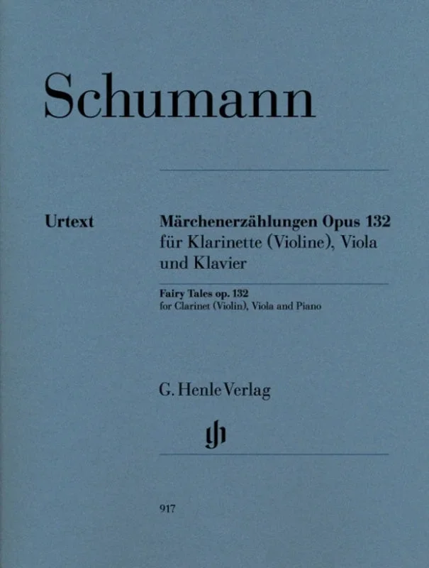 Schumann: Fairy Tales Op 132 for Clarinet Trio
