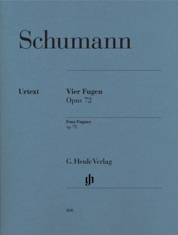 Schumann: Four Fugues Op 72 Piano Solo