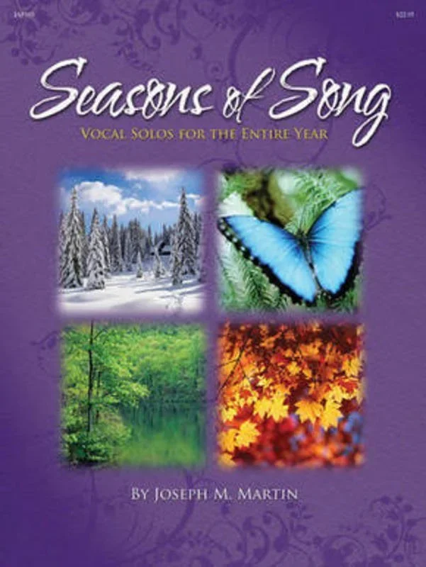 Seasons Of Song Listening CD Sue Martin Soloist Book