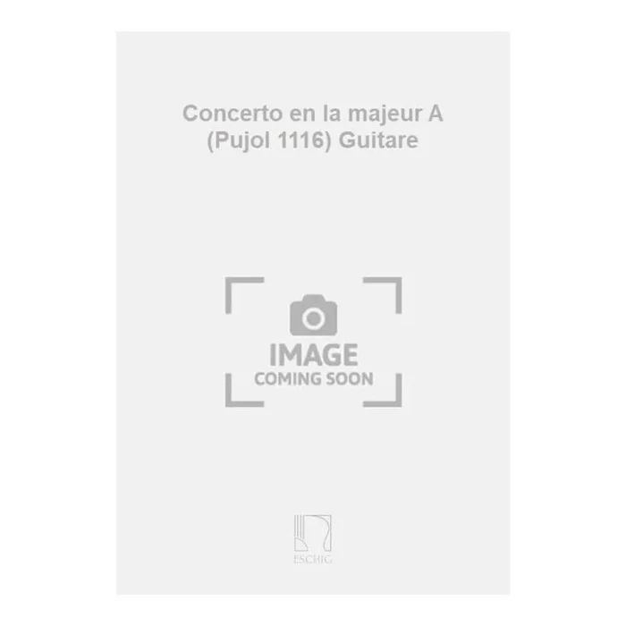 Seixas, Carlos – Concerto en la majeur A (Pujol 1116) Guitare