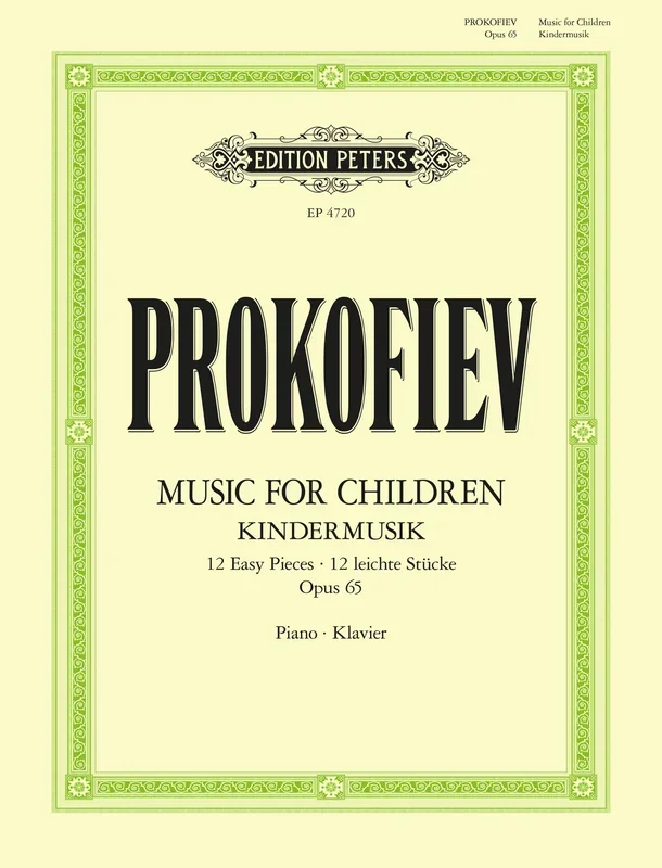 Sergei Prokofiev : Sergei Prokofiev : March – Piano – Faber Digital