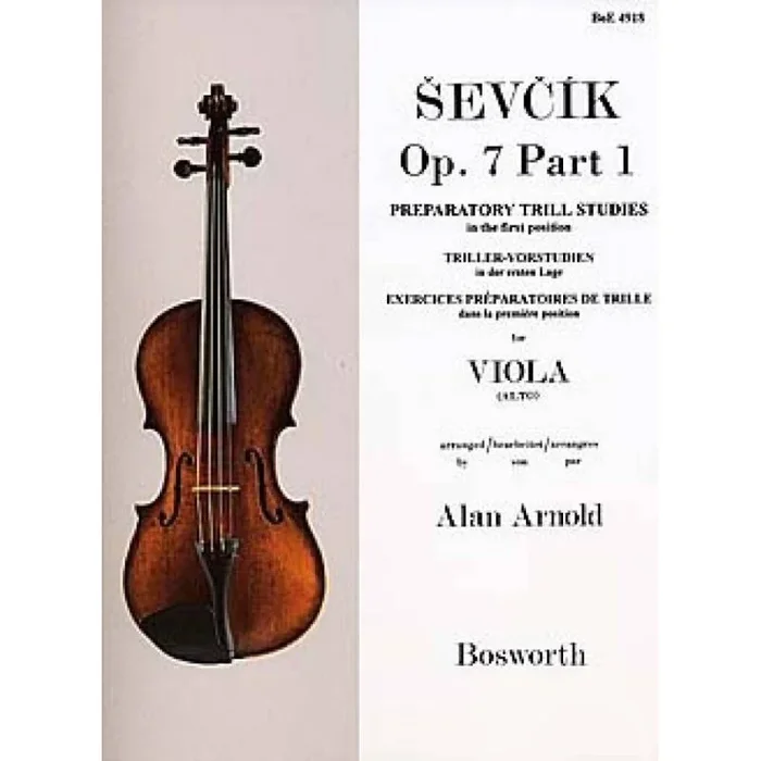 Sevcik, Otakar – Viola Studies Op.7 Part1: Preparatory Trill Studie